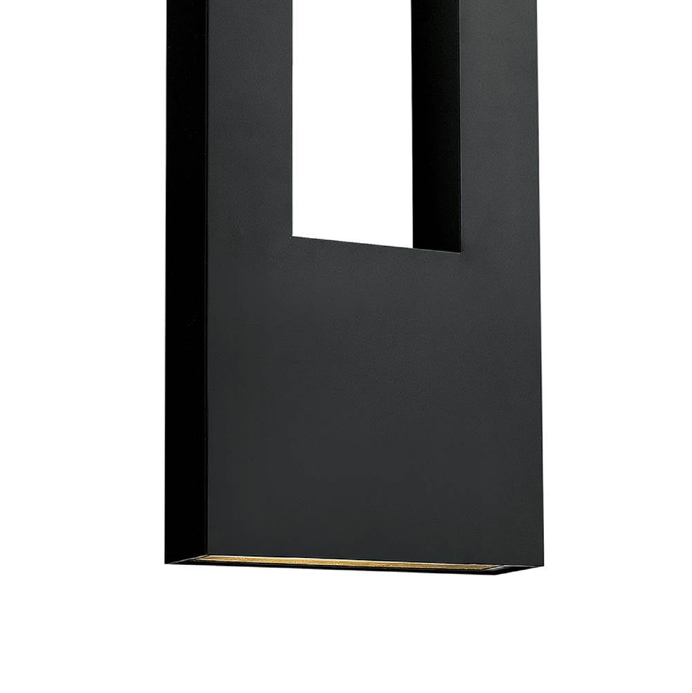 Hinkley Lighting 1639SK-LL Satin Black Extra Large Wall Mount Lantern Image 5