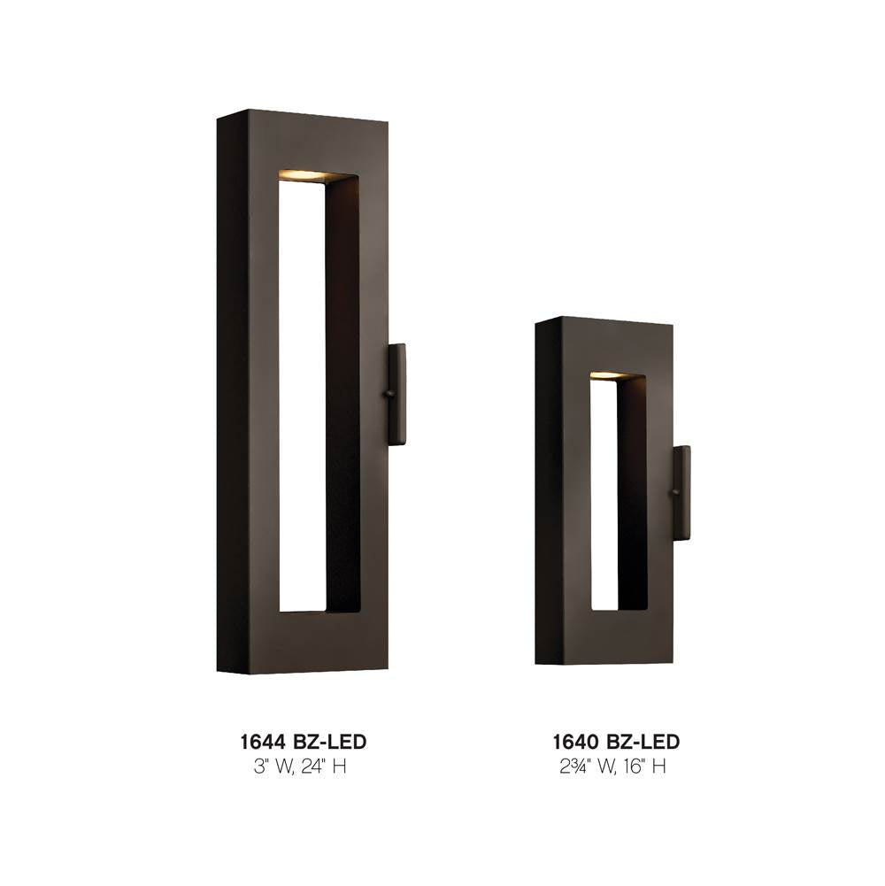 Hinkley Lighting 1640BZ-LED Bronze Medium Wall Mount Lantern Image 4
