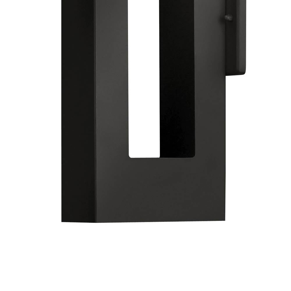 Hinkley Lighting 1640SK-LED Satin Black Medium Wall Mount Lantern Image 5