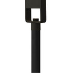 Hinkley Lighting 1641SK-LED Satin Black Large Post Top Or Pier Mount Lantern Image 4