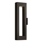 Hinkley Lighting 1644SK-LED Satin Black Large Wall Mount Lantern Image 1