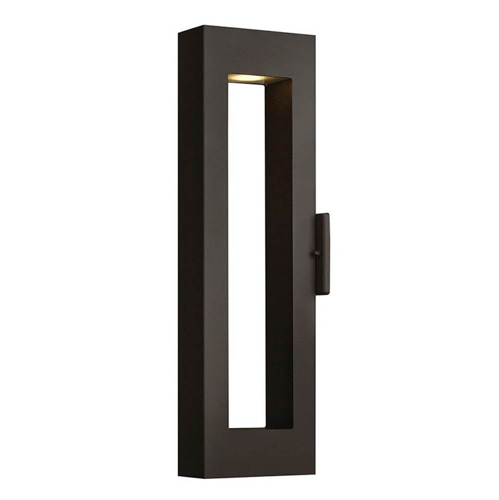 Hinkley Lighting 1644SK-LED Satin Black Large Wall Mount Lantern Image 1