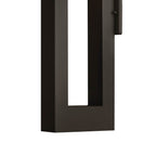 Hinkley Lighting 1644SK-LED Satin Black Large Wall Mount Lantern Image 5