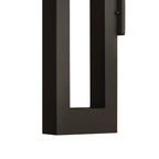 Hinkley Lighting 1644SK-LL Satin Black Large Wall Mount Lantern Image 4