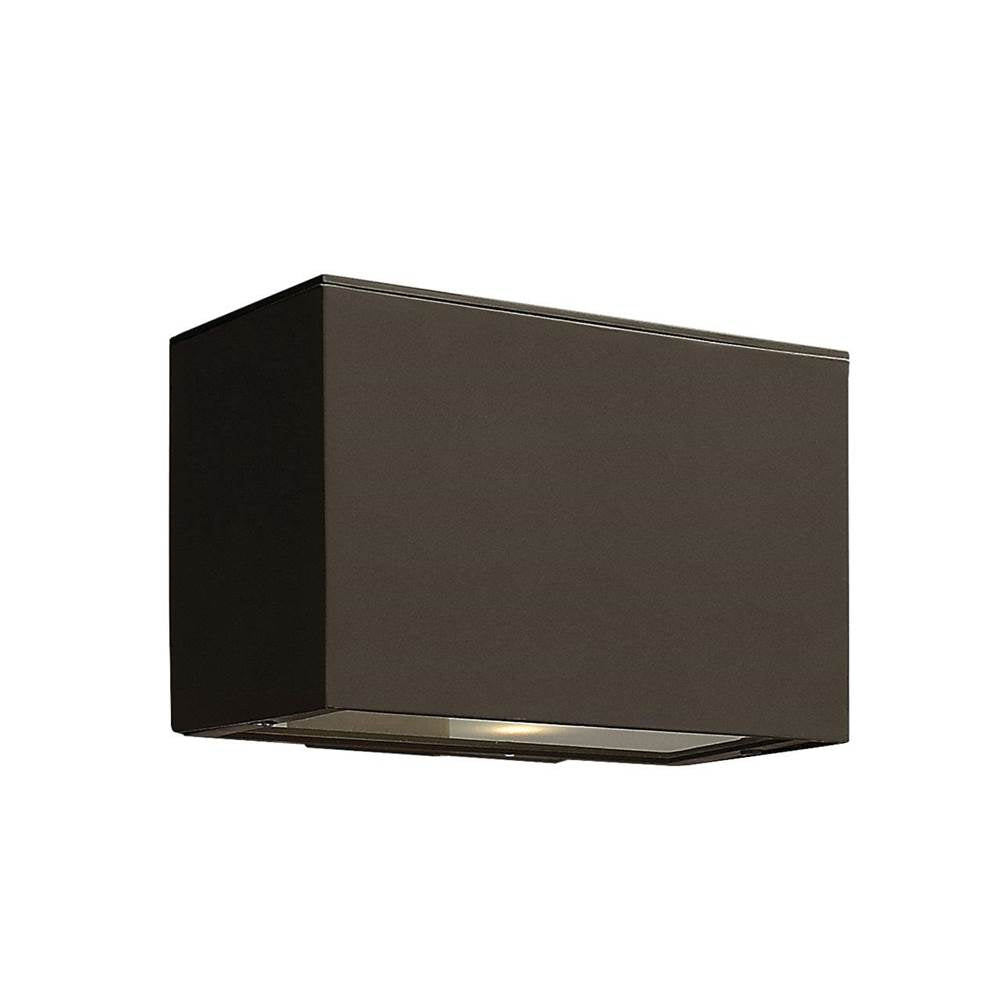 Hinkley Lighting 1646BZ-LL Bronze Small Down Light Wall Mount Lantern Image 1