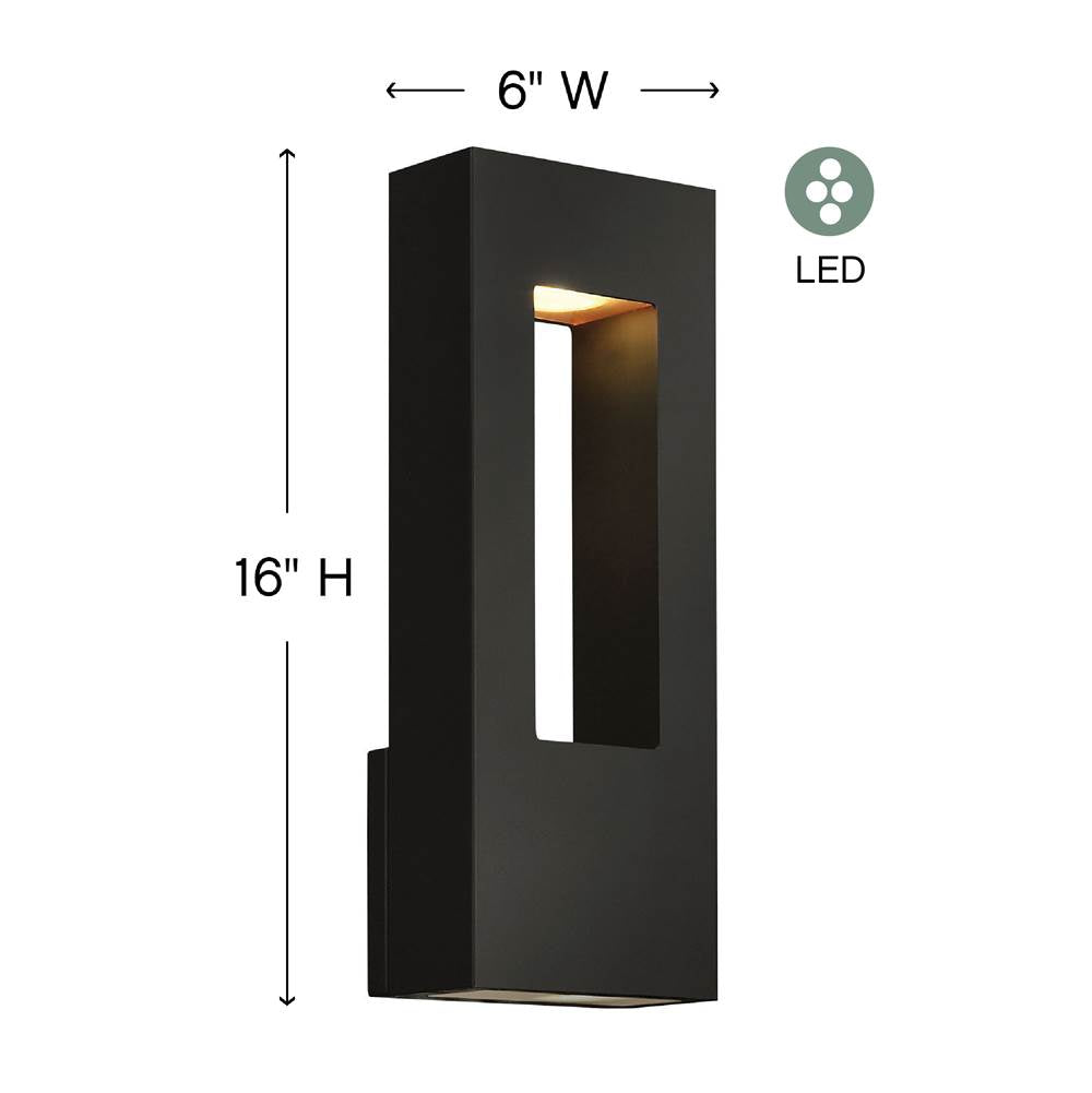 Hinkley Lighting Atlantis Medium Wall Mount Lantern