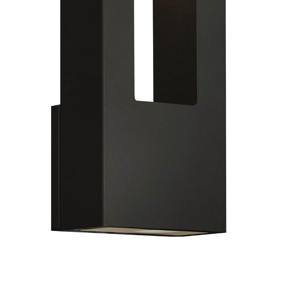 Hinkley Lighting 1648SK-LED Satin Black Medium Wall Mount Lantern Image 4