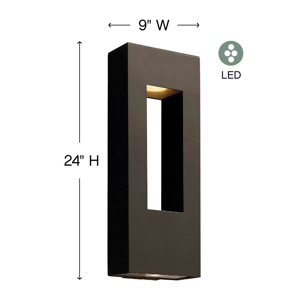 Hinkley Lighting Atlantis Large Wall Mount Lantern