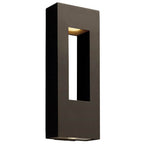 Hinkley Lighting 1649BZ-LL Bronze Large Wall Mount Lantern Image 1