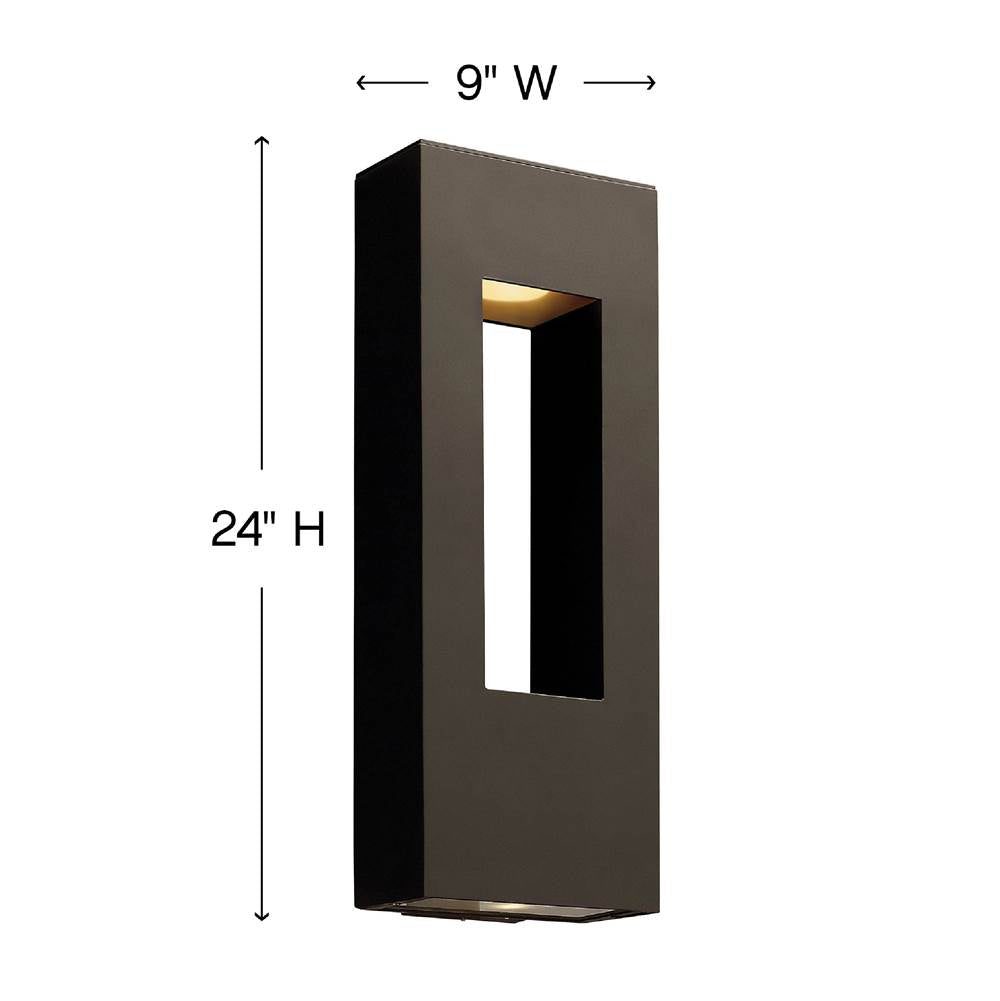 Hinkley Lighting  Large Wall Mount Lantern
