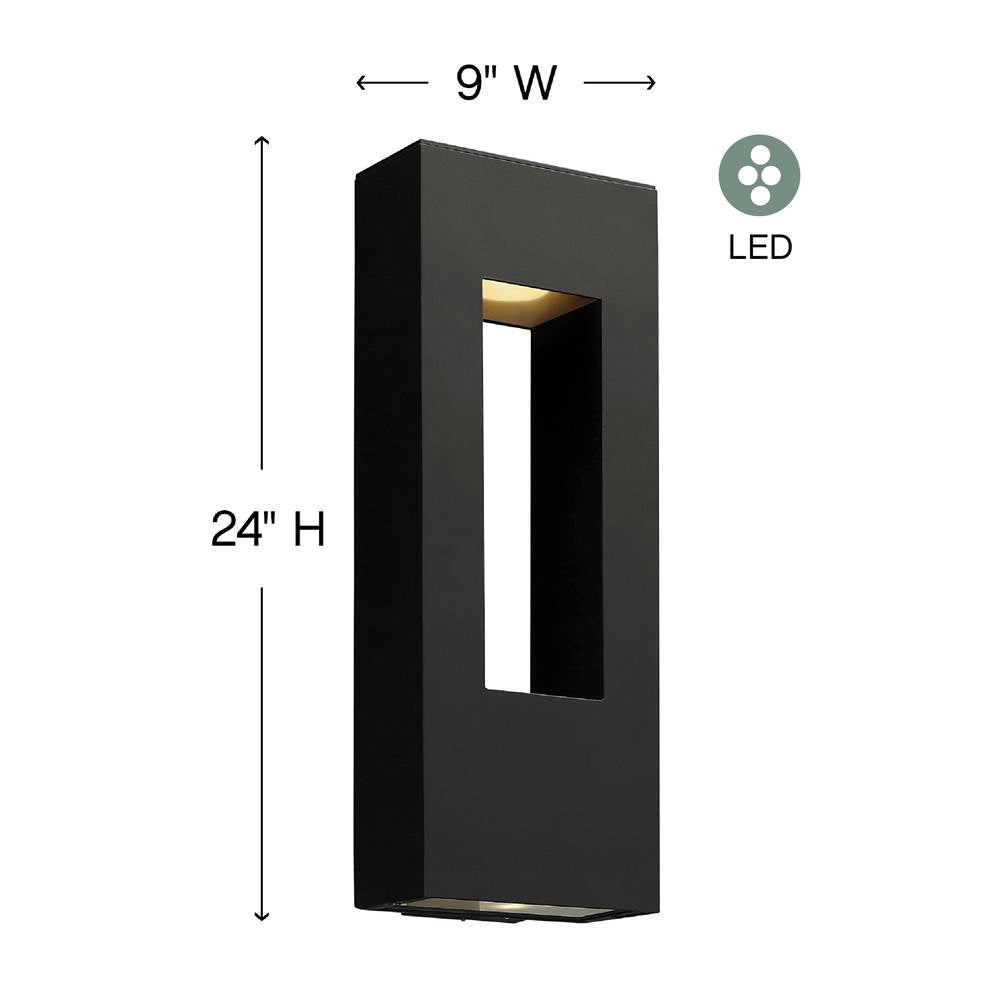 Hinkley Lighting Atlantis Large Wall Mount Lantern