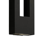 Hinkley Lighting 1649SK-LED Satin Black Large Wall Mount Lantern Image 5