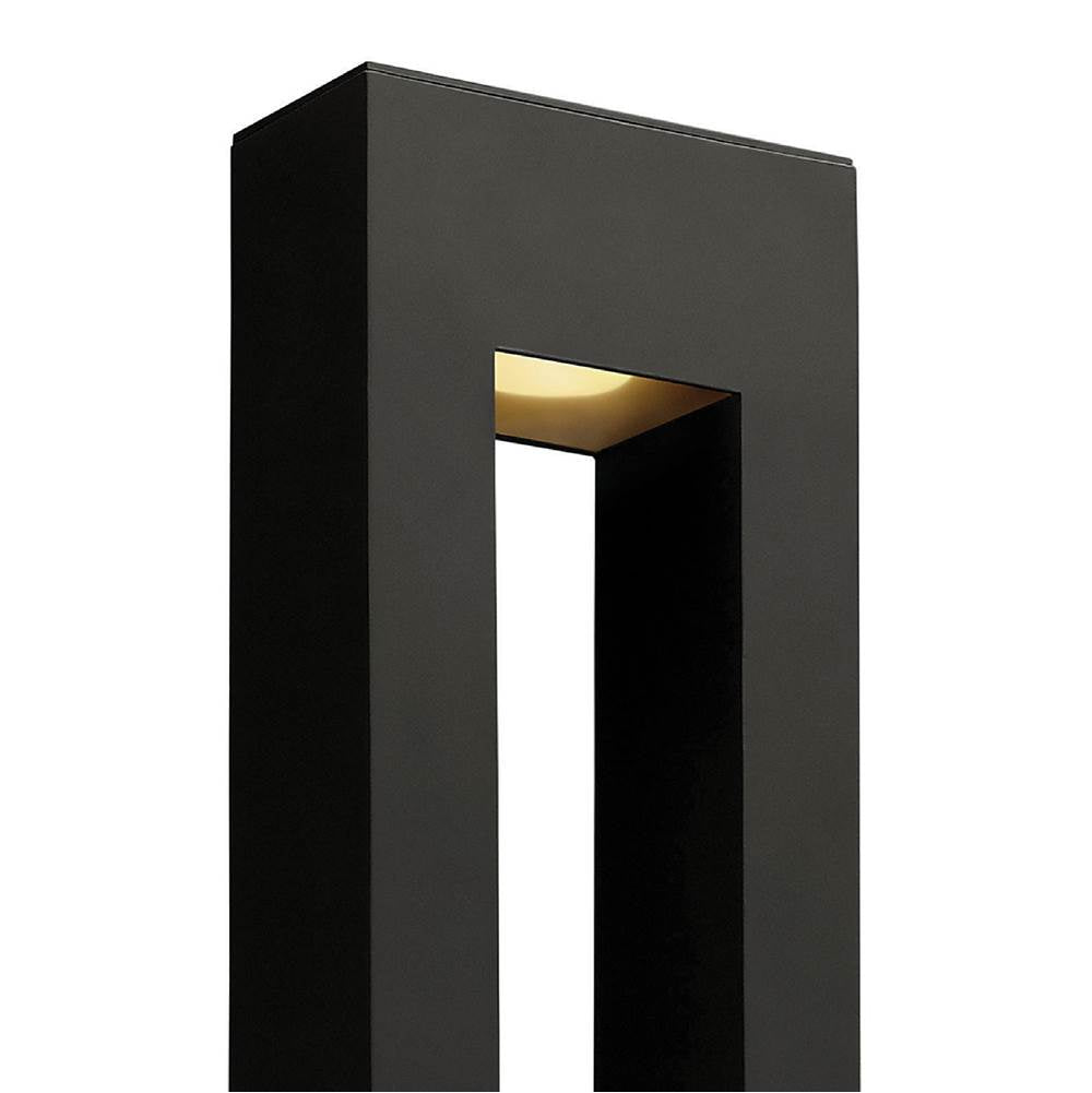 Hinkley Lighting 1649SK-LL Satin Black Large Wall Mount Lantern Image 6