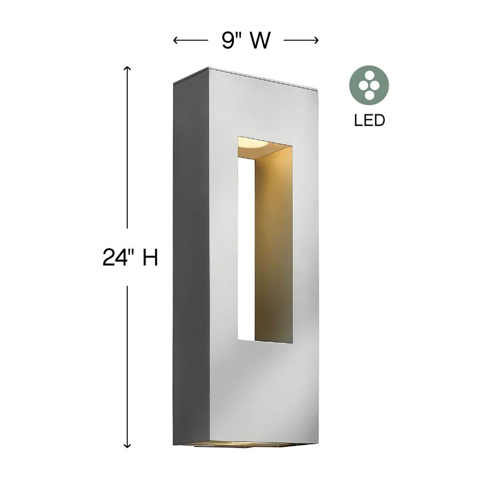 Hinkley Lighting Atlantis Large Wall Mount Lantern