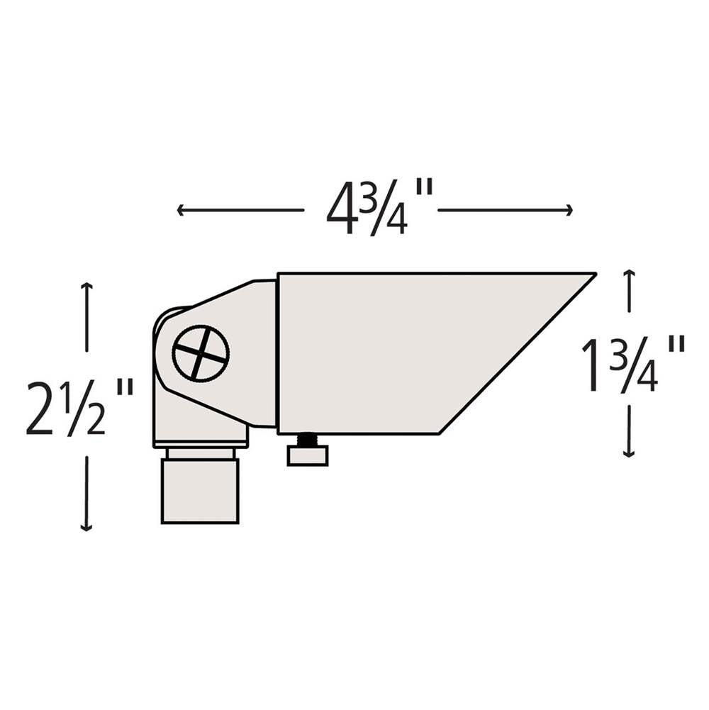 Hinkley Lighting 16501MZ Matte Bronze Hardy Island Small Spot Light Image 2