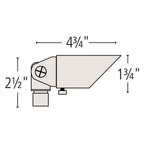 Hinkley Lighting 16501MZ Matte Bronze Hardy Island Small Spot Light Image 2