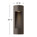 Hinkley Lighting Luna Medium Wall Mount Lantern