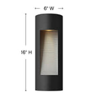 Hinkley Lighting Luna Medium Wall Mount Lantern