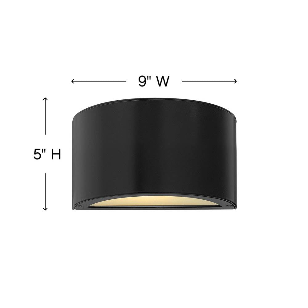 Hinkley Lighting Luna Small Down Light Wall Mount Lantern