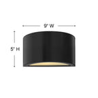Hinkley Lighting Luna Small Up/down Light Wall Mount Lantern