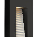 Hinkley Lighting 1668SK Satin Black Medium Wall Mount Lantern Image 3