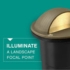 Hinkley Lighting 16707MZ Matte Bronze Hardy Island Eyebrow Well Light Image 5