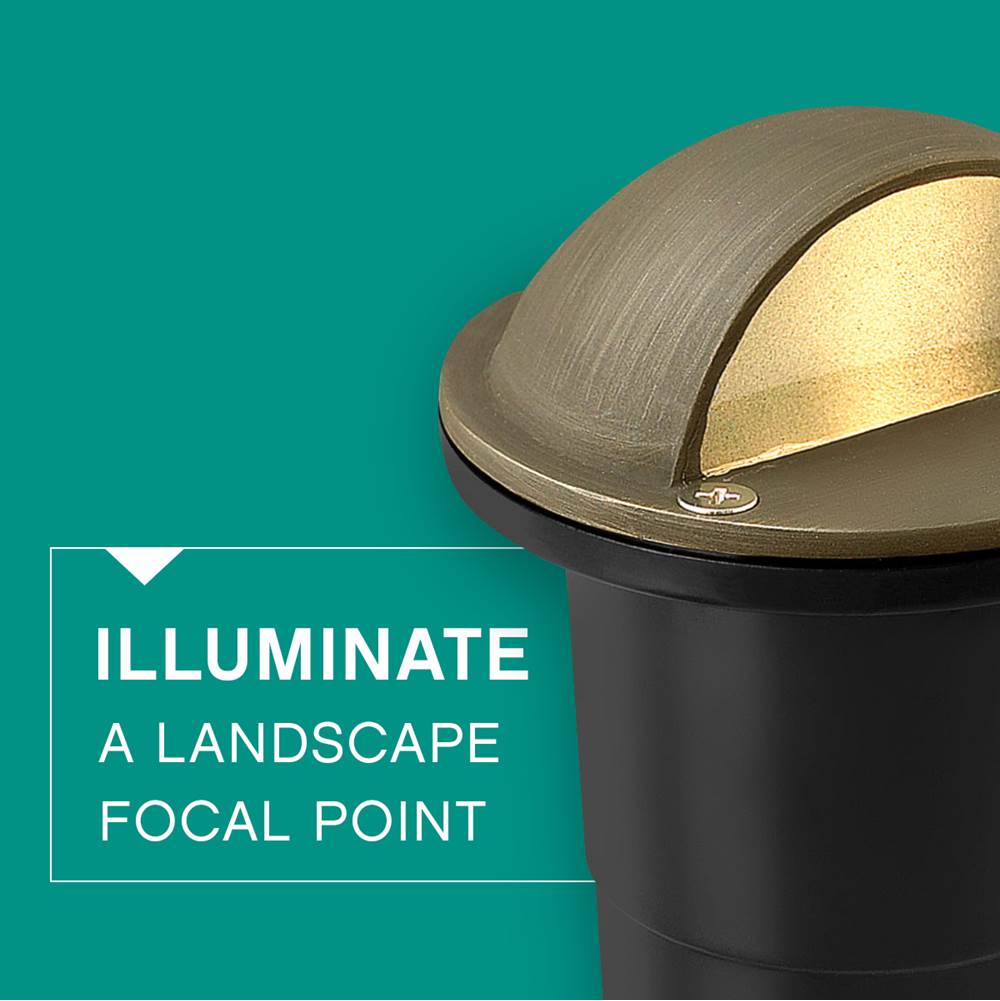 Hinkley Lighting 16707MZ Matte Bronze Hardy Island Eyebrow Well Light Image 5