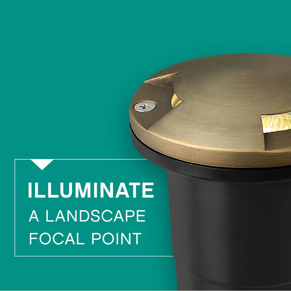 Hinkley Lighting 16710MZ Matte Bronze Hardy Island Directional Well Light Image 3