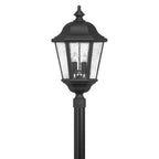 Hinkley Lighting 1677BK Black Extra Large Post Top Or Pier Mount Lantern Image 1