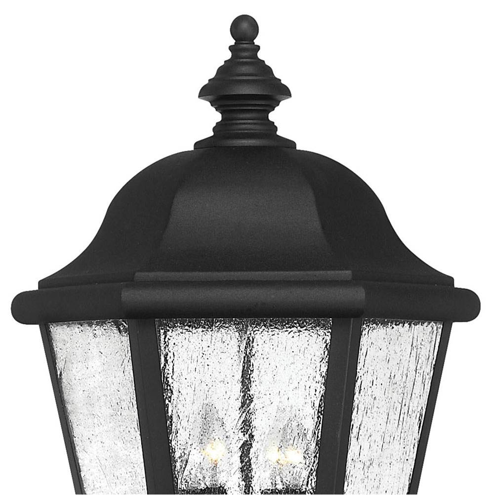 Hinkley Lighting 1677BK Black Extra Large Post Top Or Pier Mount Lantern Image 2
