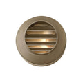 Hinkley Lighting 16804MZ-LL Matte Bronze Hardy Island Round Louvered Deck Sconce Image 1