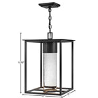 Hinkley Lighting 17022BK-LL Black Large Hanging Lantern Image 2