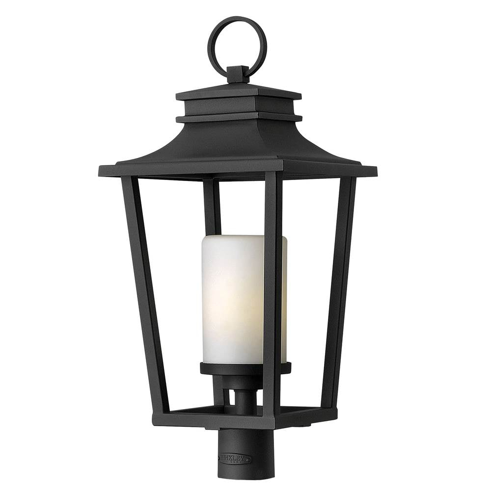 Hinkley Lighting 1741BK Black Medium Post Top Or Pier Mount Lantern Image 1