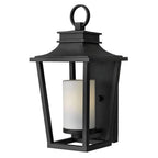 Hinkley Lighting 1744BK Black Small Wall Mount Lantern Image 1