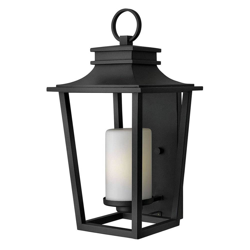 Hinkley Lighting 1745BK Black Medium Wall Mount Lantern Image 1