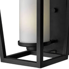 Hinkley Lighting 1745BK Black Medium Wall Mount Lantern Image 6