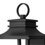 Hinkley Lighting 1745BK Black Medium Wall Mount Lantern Image 5