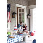Hinkley Lighting 1745BK Black Medium Wall Mount Lantern Image 3