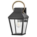 Hinkley Lighting 17500BK Black Small Wall Mount Lantern Image 1