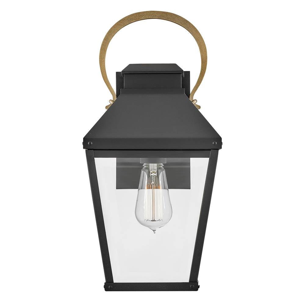 Hinkley Lighting 17500BK Black Small Wall Mount Lantern Image 7