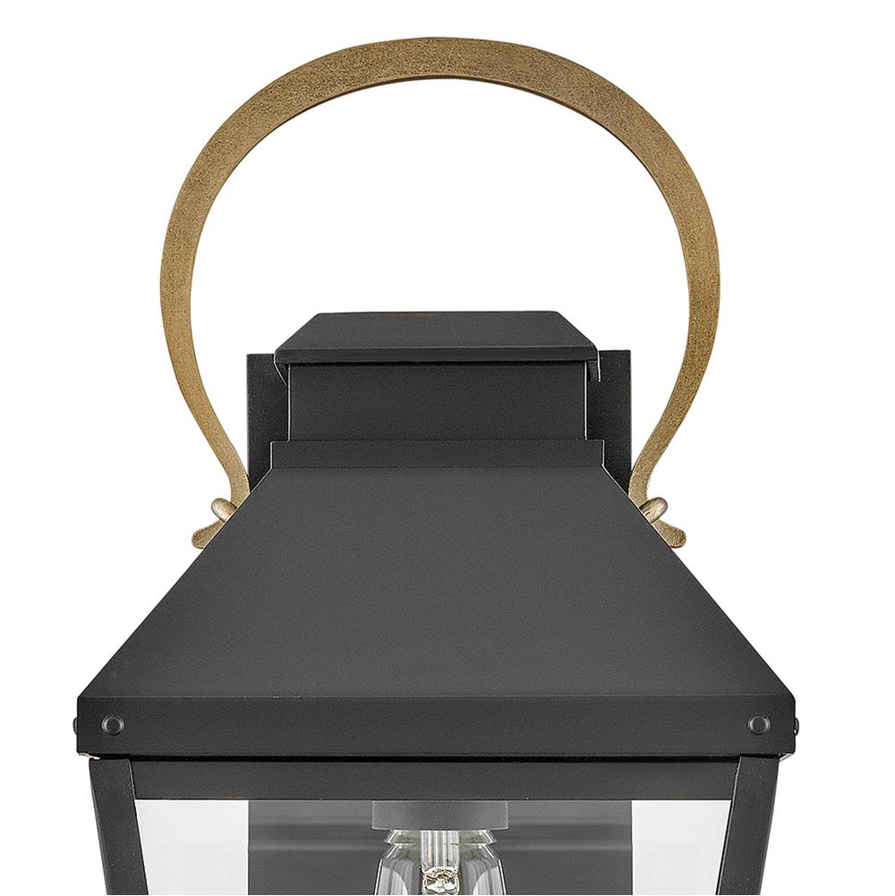 Hinkley Lighting 17500BK Black Small Wall Mount Lantern Image 5