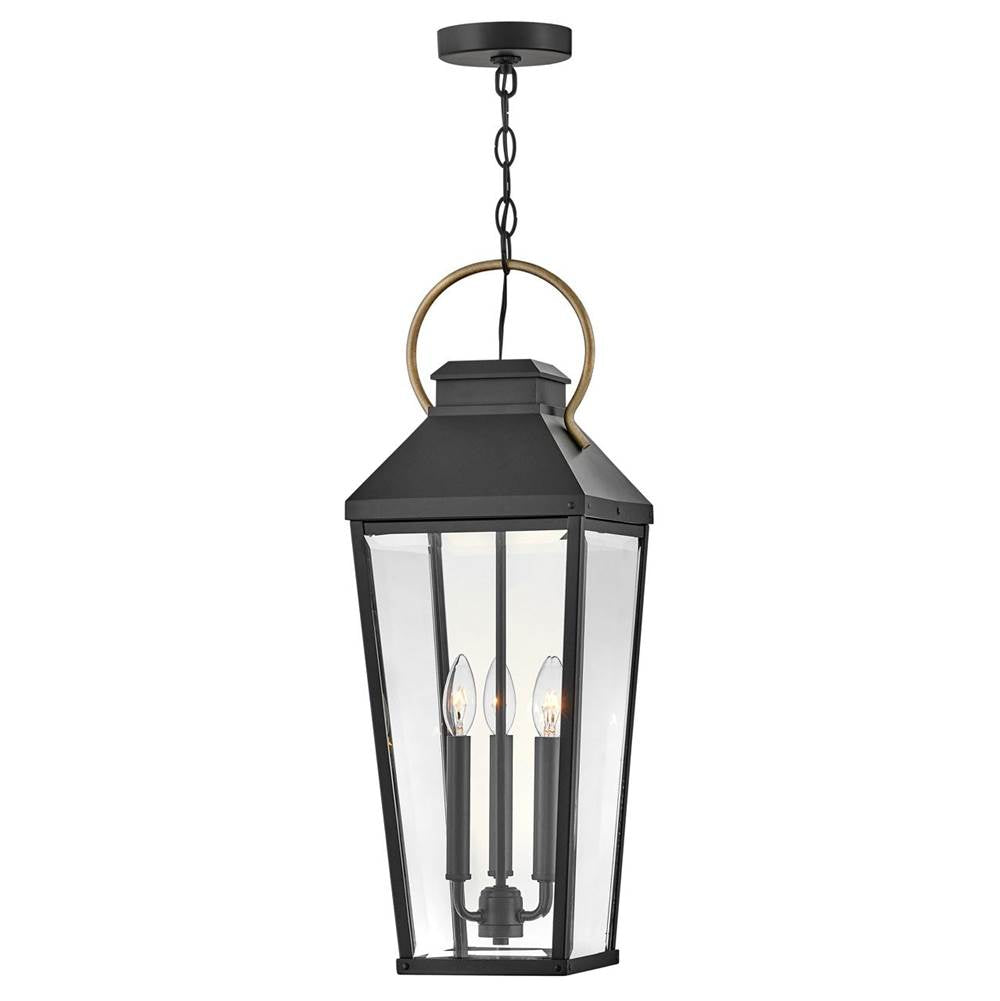 Hinkley Lighting 17502BK Black Large Hanging Lantern Image 1