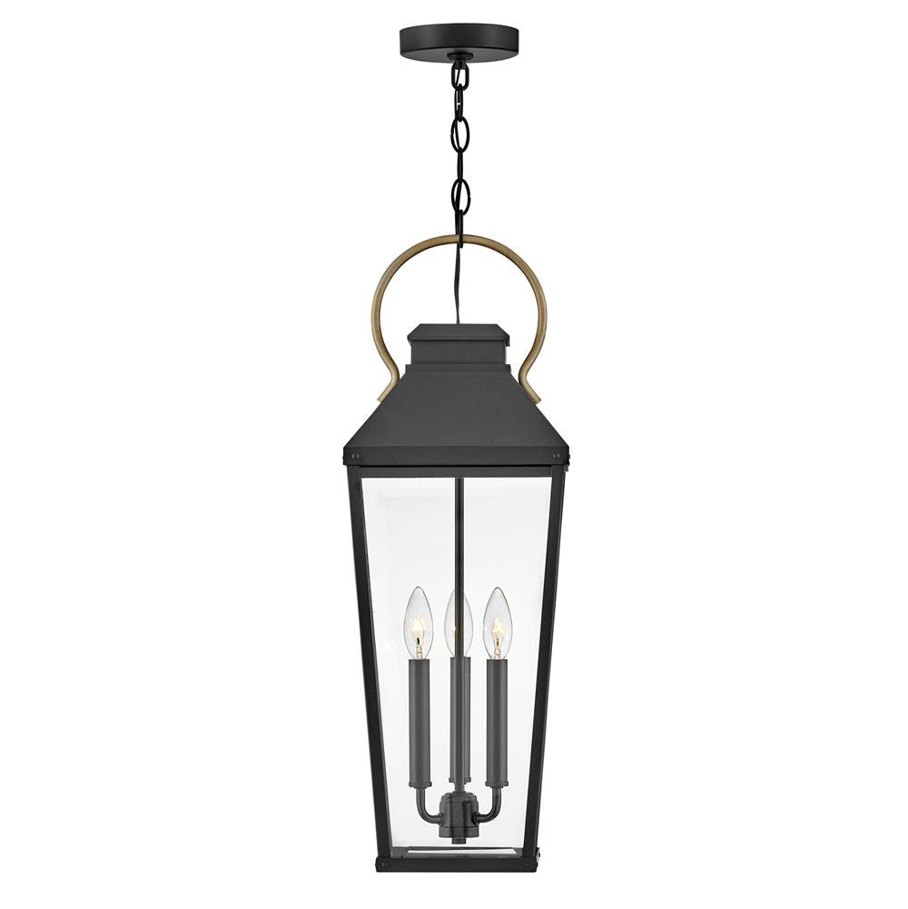 Hinkley Lighting 17502BK Black Large Hanging Lantern Image 8