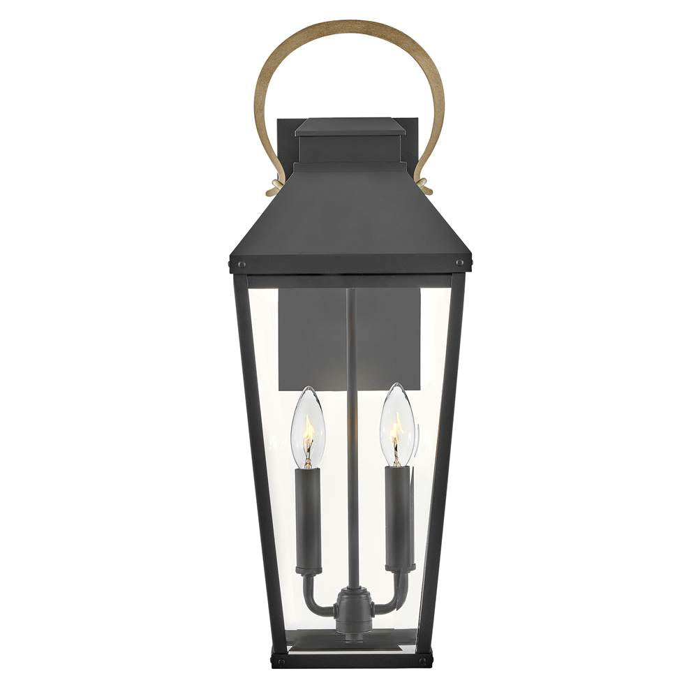 Hinkley Lighting 17504BK Black Medium Wall Mount Lantern Image 7