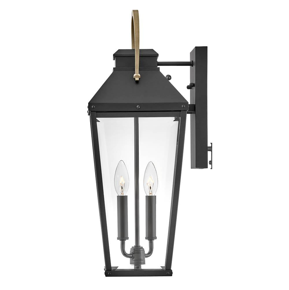 Hinkley Lighting 17504BK Black Medium Wall Mount Lantern Image 6