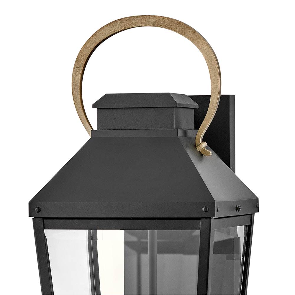 Hinkley Lighting 17504BK Black Medium Wall Mount Lantern Image 5