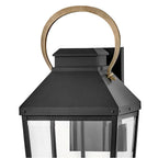 Hinkley Lighting 17505BK Black Large Wall Mount Lantern Image 5