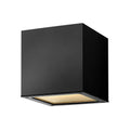 Hinkley Lighting 1768SK Satin Black Small Down Light Wall Mount Lantern Image 1