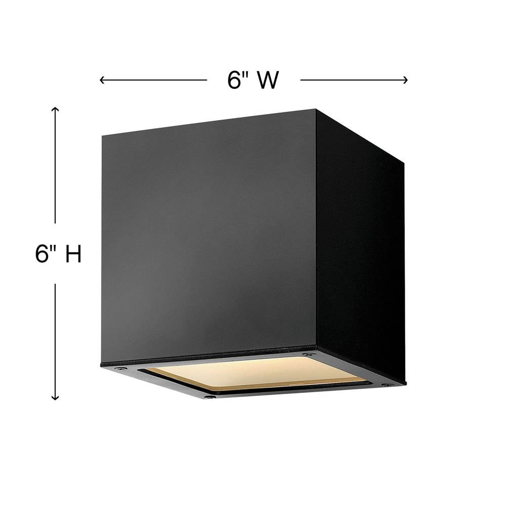 Hinkley Lighting Kube Small Down Light Wall Mount Lantern