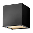 Hinkley Lighting 1769SK Satin Black Small Up/down Light Wall Mount Lantern Image 1